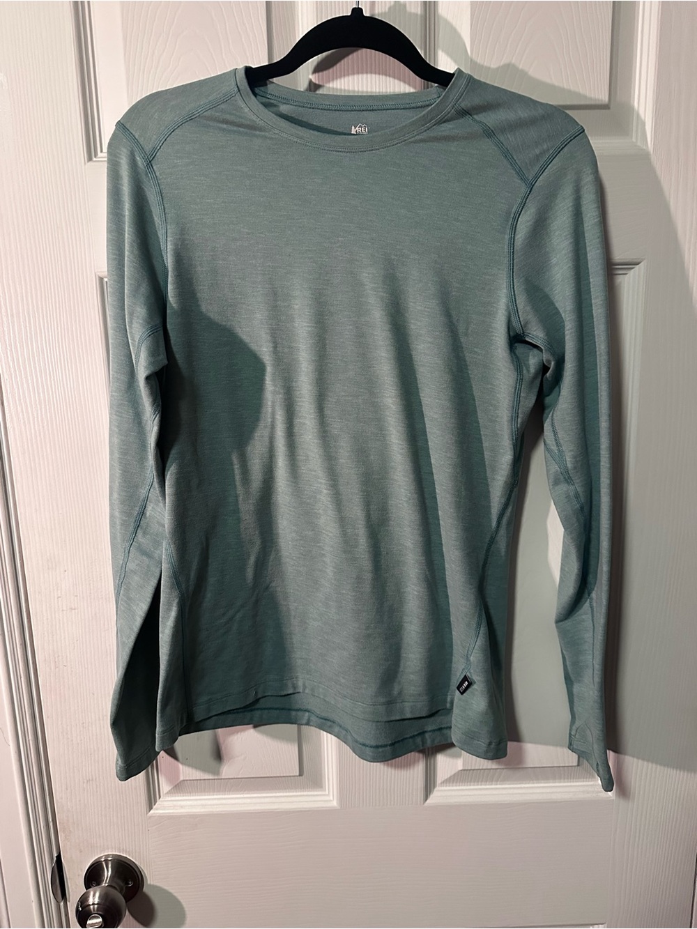 REI  Long-Sleeve Crew in Seafoam